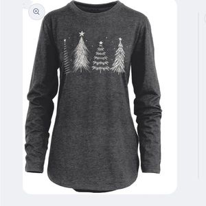 O Christmas Tree Melange Long Sleeve Tee × 1
Black / L